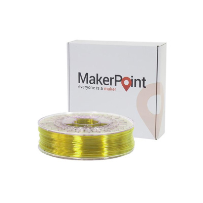 MakerPoint PET-G Yellow Transparent 2.85mm 750g