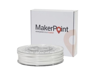 MakerPoint PET-G Snow White 1.75mm 2.3kg