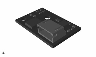 Ultimaker Filament Flow Sensor PCB Right