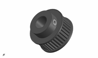 Ultimaker Pulley 8mm Assembly (Gear Ratio)