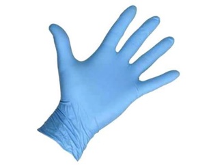 Nitrile Handschoenen Blauw, Maat L (100st)