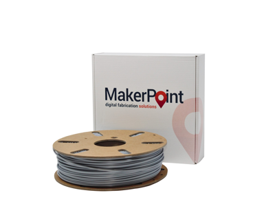 MakerPoint PLA Silver Satin 1.75mm 750g