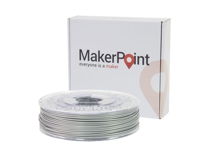 MakerPoint PLA White Aluminium 1.75mm 4.5kg